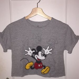 Mickey Mouse crop top